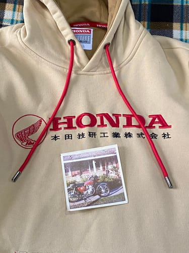 Customer photo review of 1964 Honda Brand Hoodie