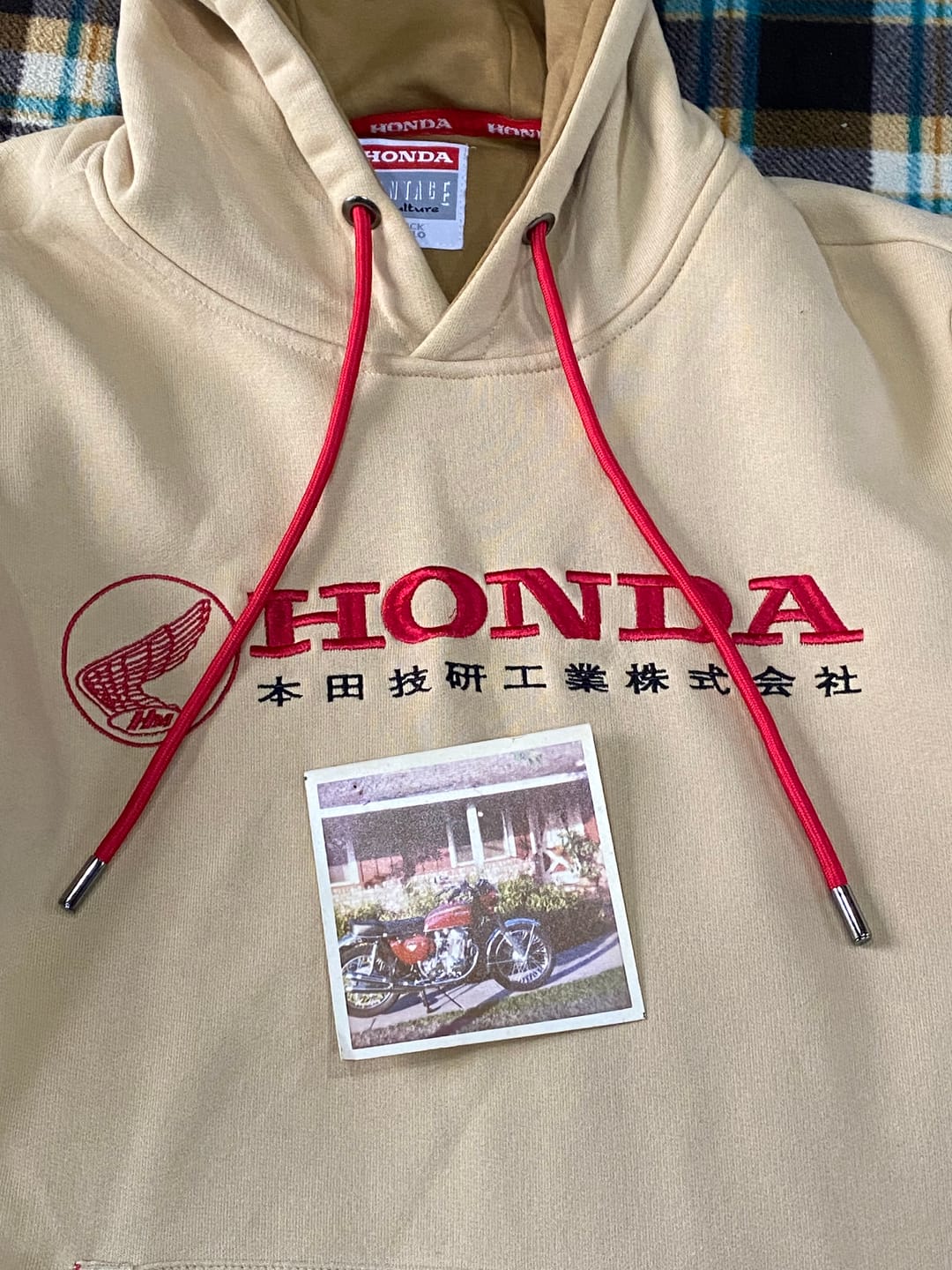 Customer photo review of 1964 Honda Brand Hoodie
