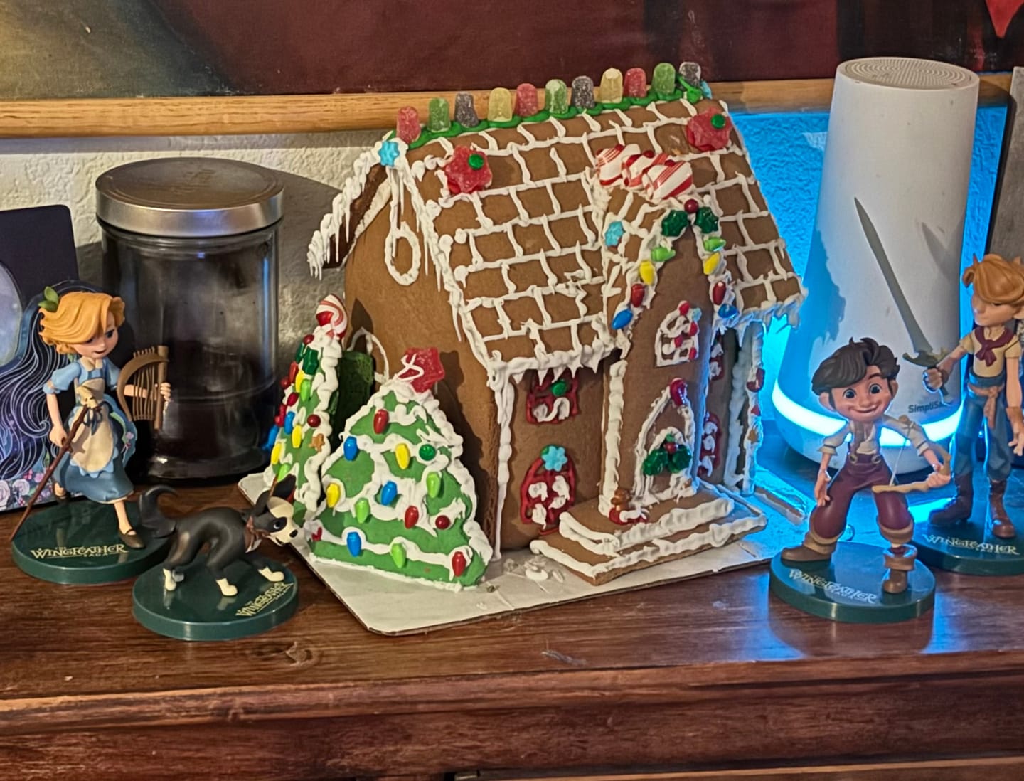 Customer photo review of Wingfeather Collectible Figurines - Janner