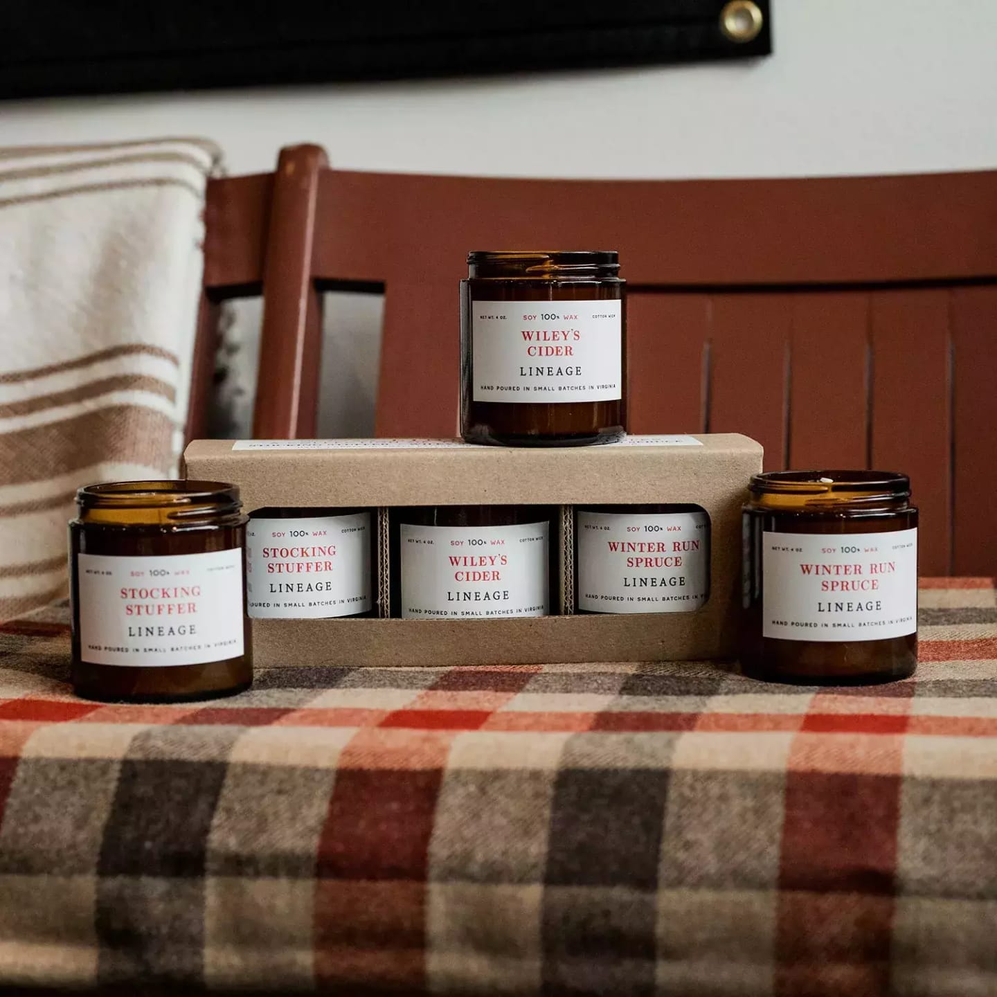 Customer photo review of 4 oz Straight Sided Glass Jar 3-Pack Retail Box™