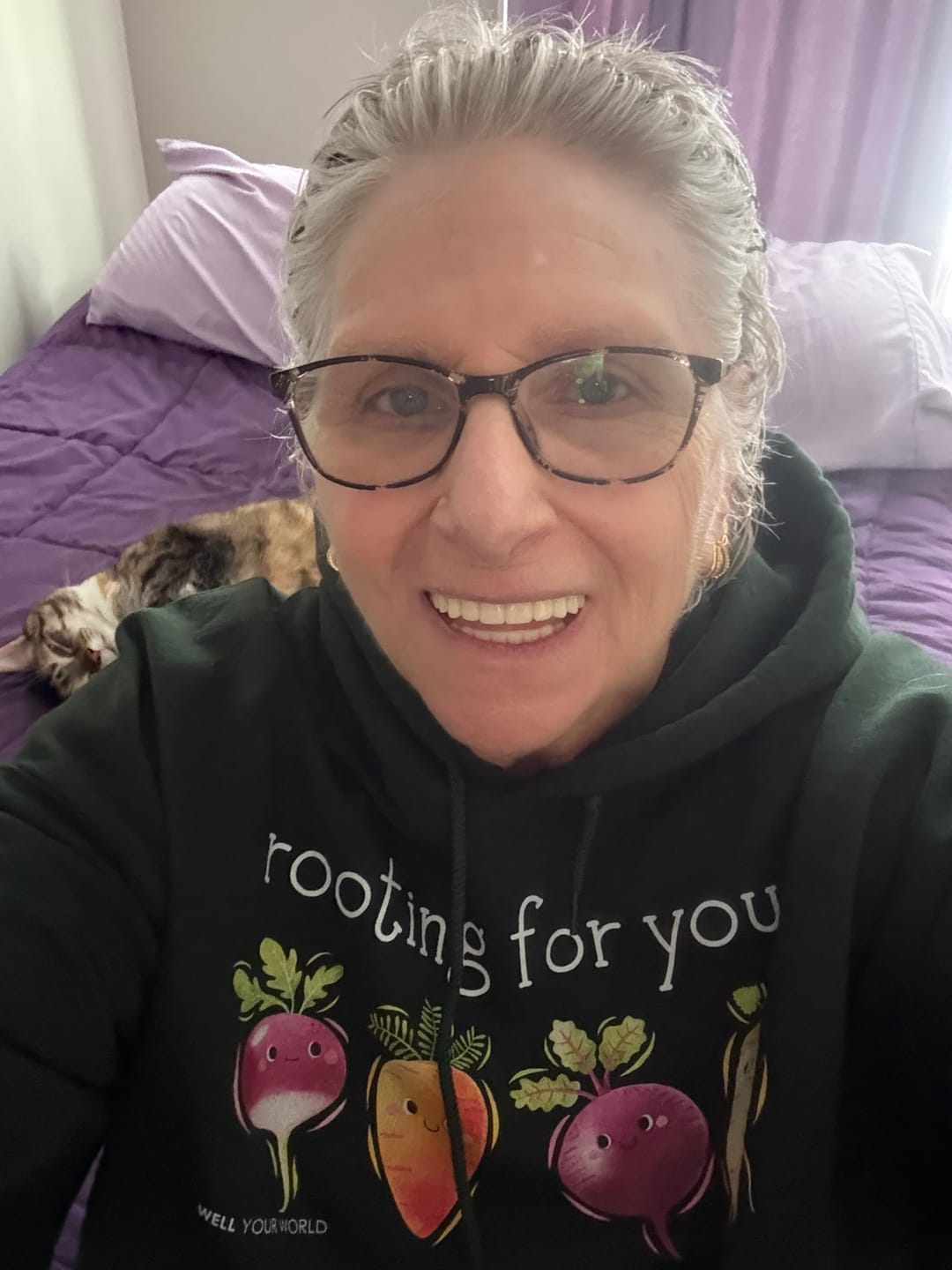 Customer photo review of Rooting for You Unisex Hoodie