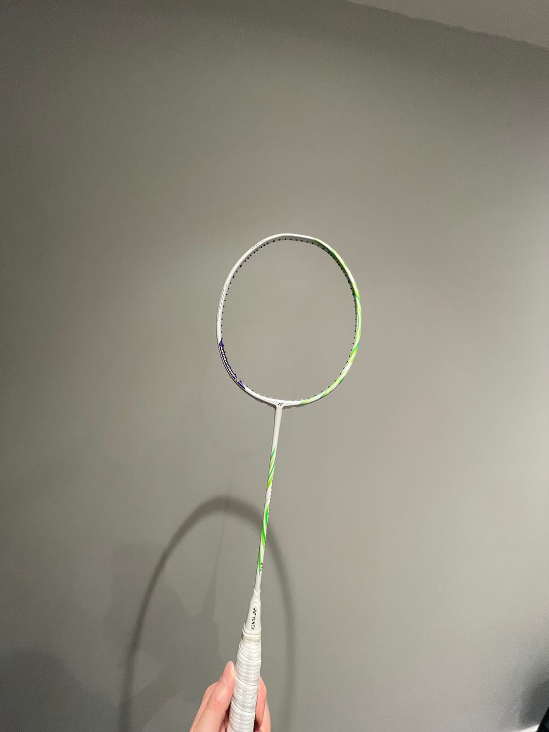 Customer photo review of Yonex x Viktor Axelsen ASTROX 100VA ZZ Unstrung Badminton Racket Limited Edition [Grayish Beige]