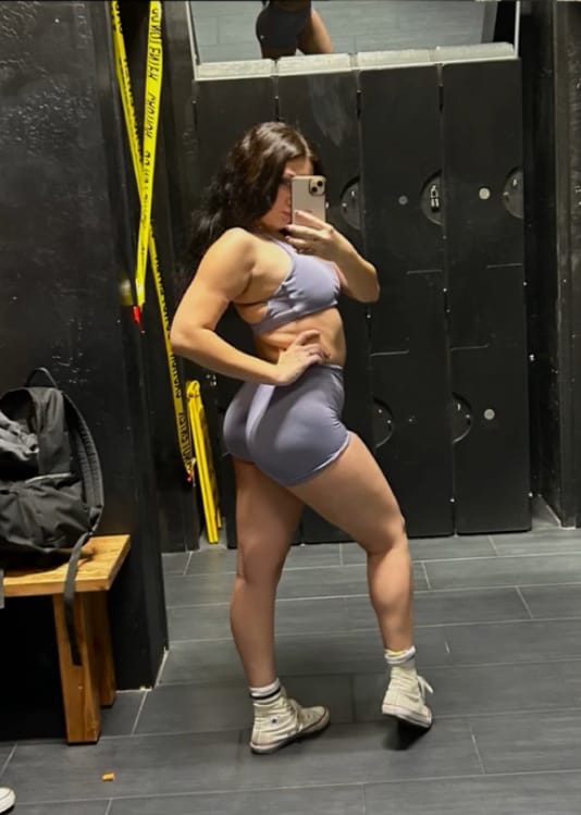 Customer photo review of W165 Lift Seamless Shorts
