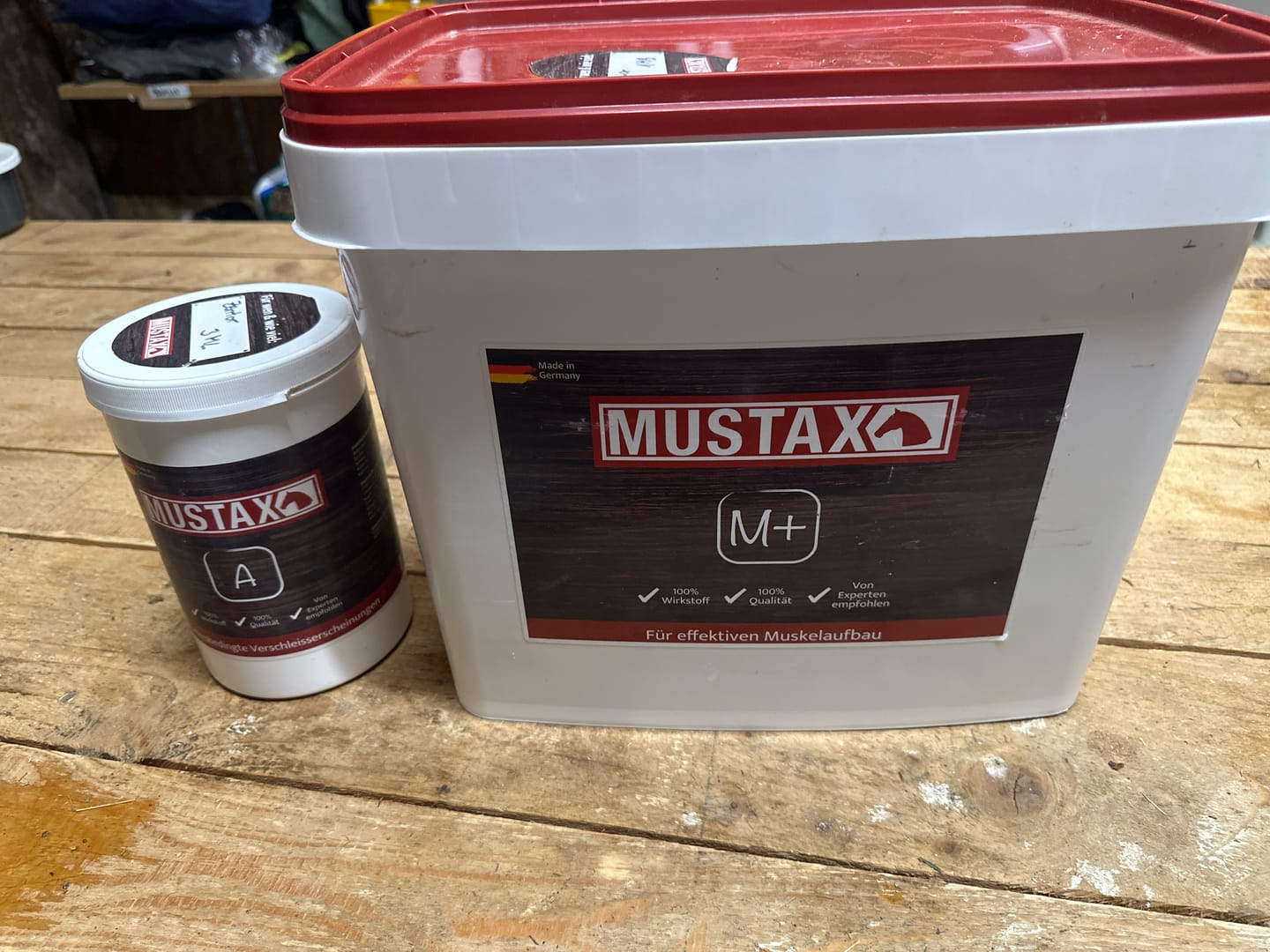Customer photo review of MUSTAX Muskel+