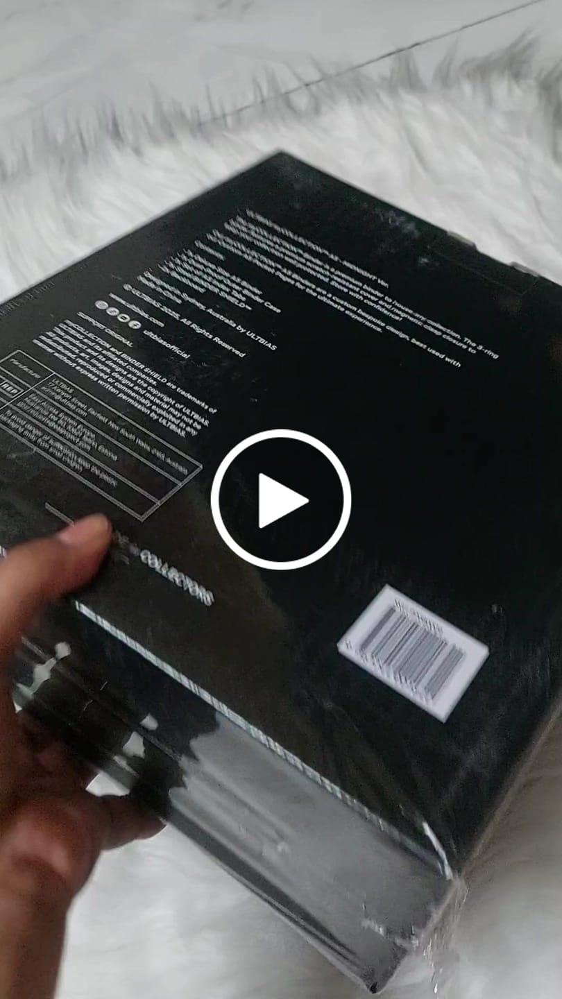 Customer video review of Midnight  Ver. 2.0 - Deluxe - A5 myCOLLECTION Binder