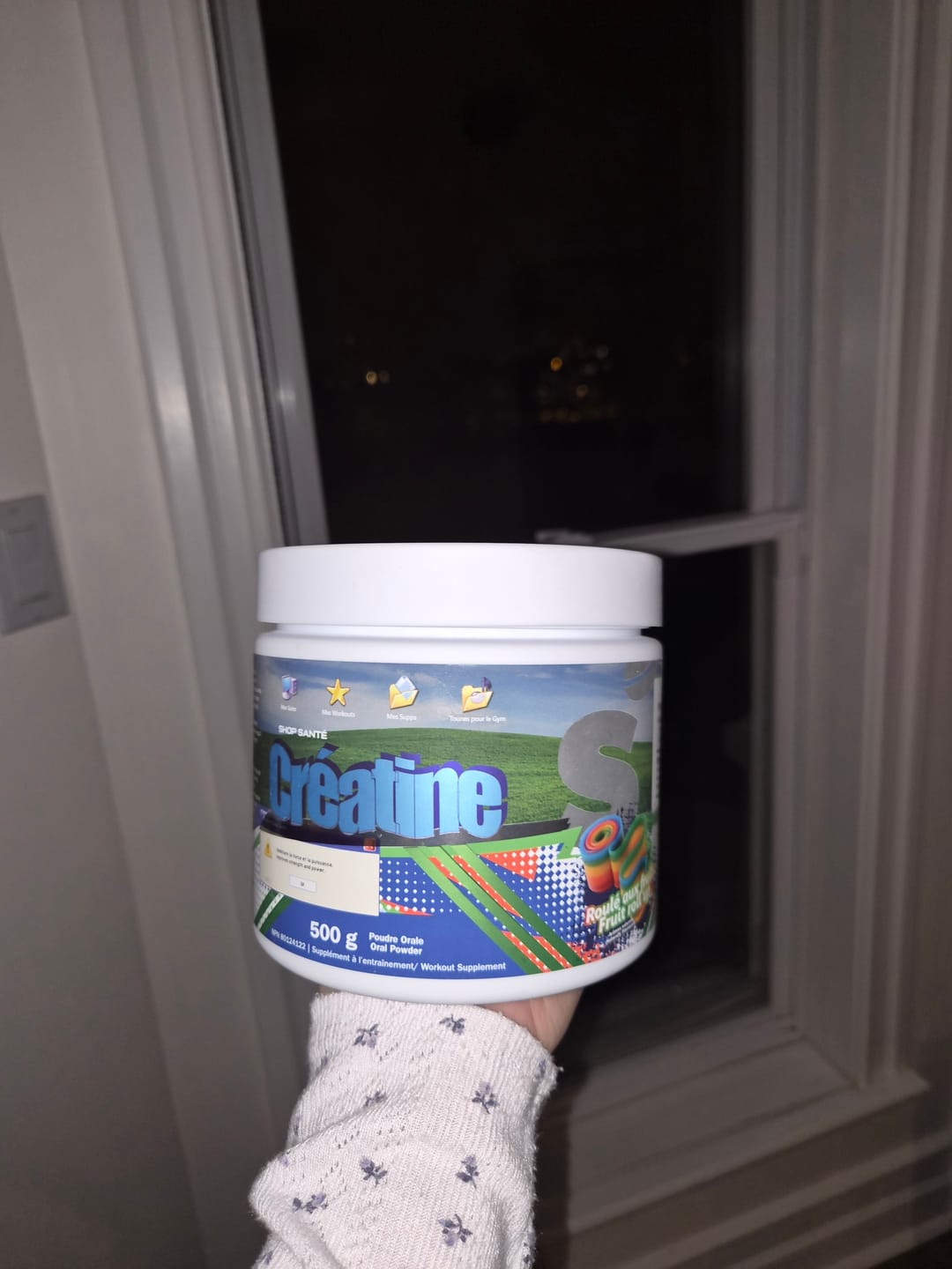 Customer photo review of Shop Santé - Essentiel Créatine - 500g
