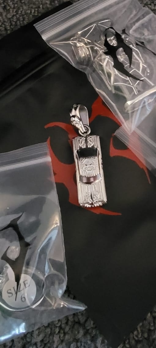 Customer photo review of LOWRIDER PENDANT
