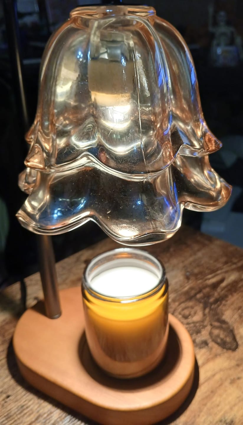 Customer photo review of Flower Candle Warmer