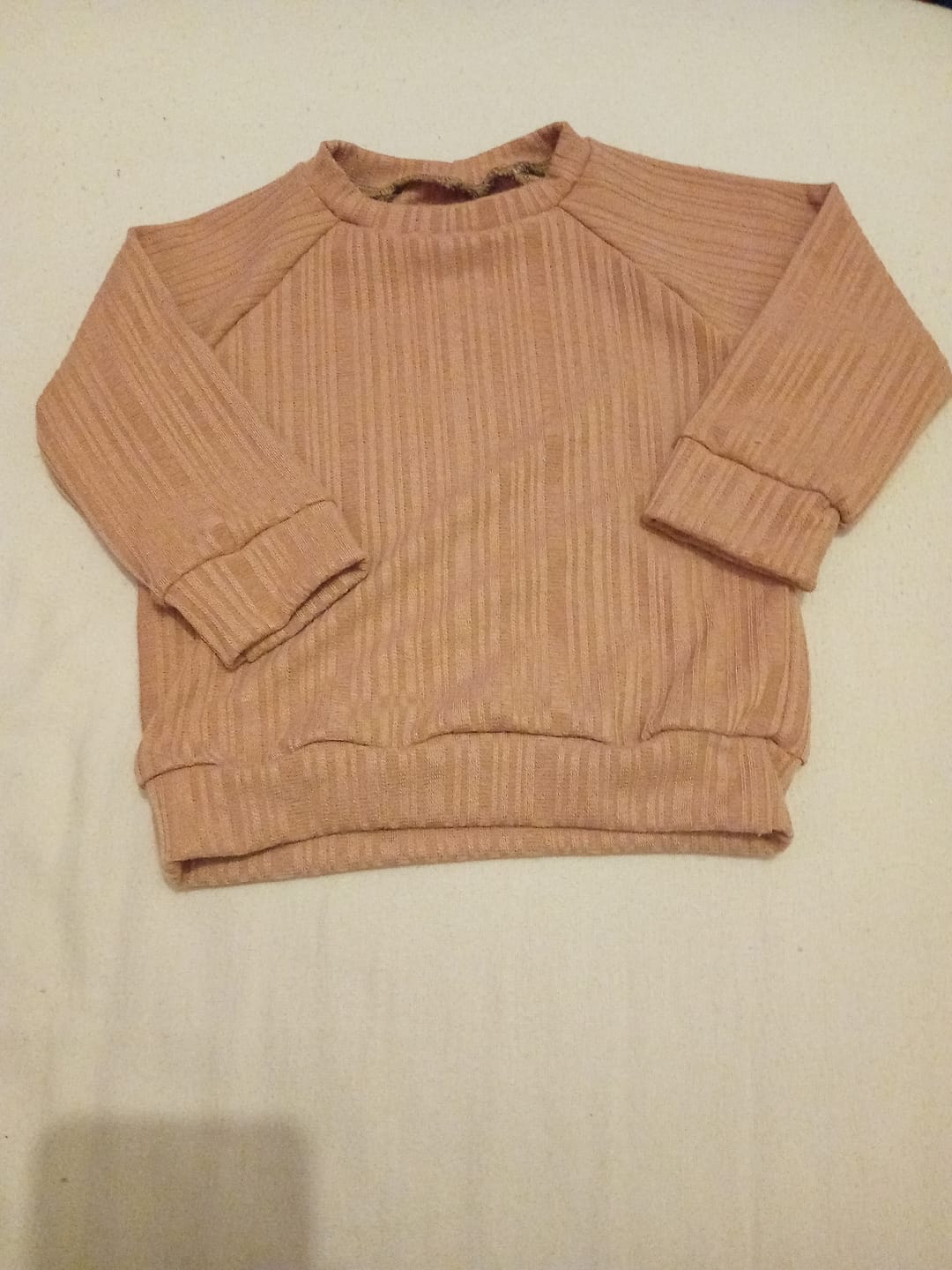 Customer photo review of Linear Flow Jersey Fabric