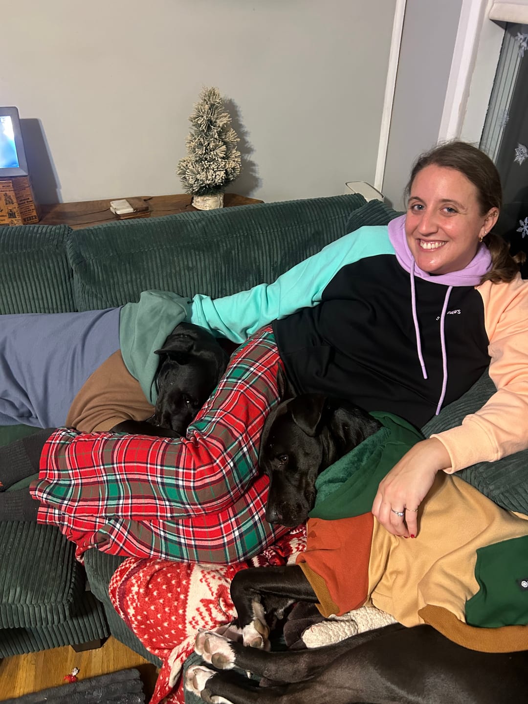 Customer photo review of Cyber Punk Human Hoodie