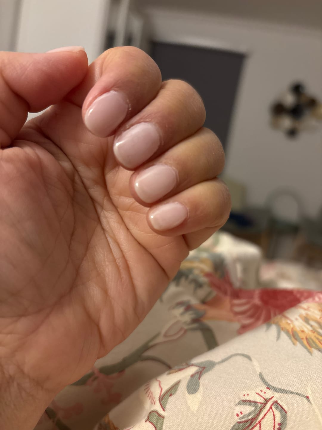 Customer photo review of Peel Off Base Coat