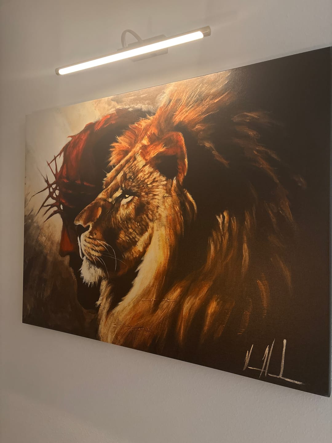 Customer photo review of The Lion of Judah (Peace and Strength)