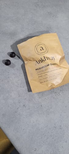 Customer photo review of Mushroom Gummies
