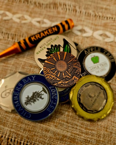 Customer photo review of Hinode Legacy Ball Marker - Copper