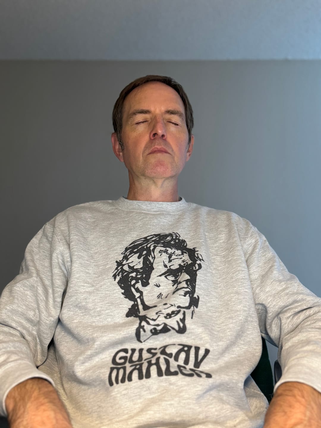 Customer photo review of Mahler: Bernstein Crewneck Sweatshirt