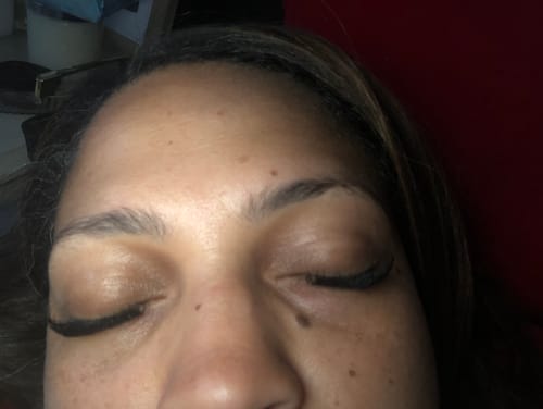 Customer photo review of Magic Lash Only