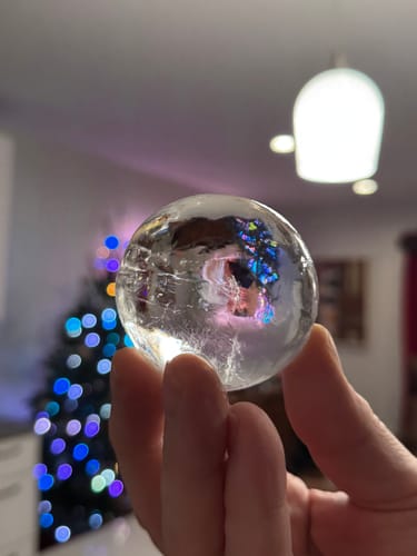 Customer photo review of Antarctic Clear Ice Maker (Sphere or Cube)