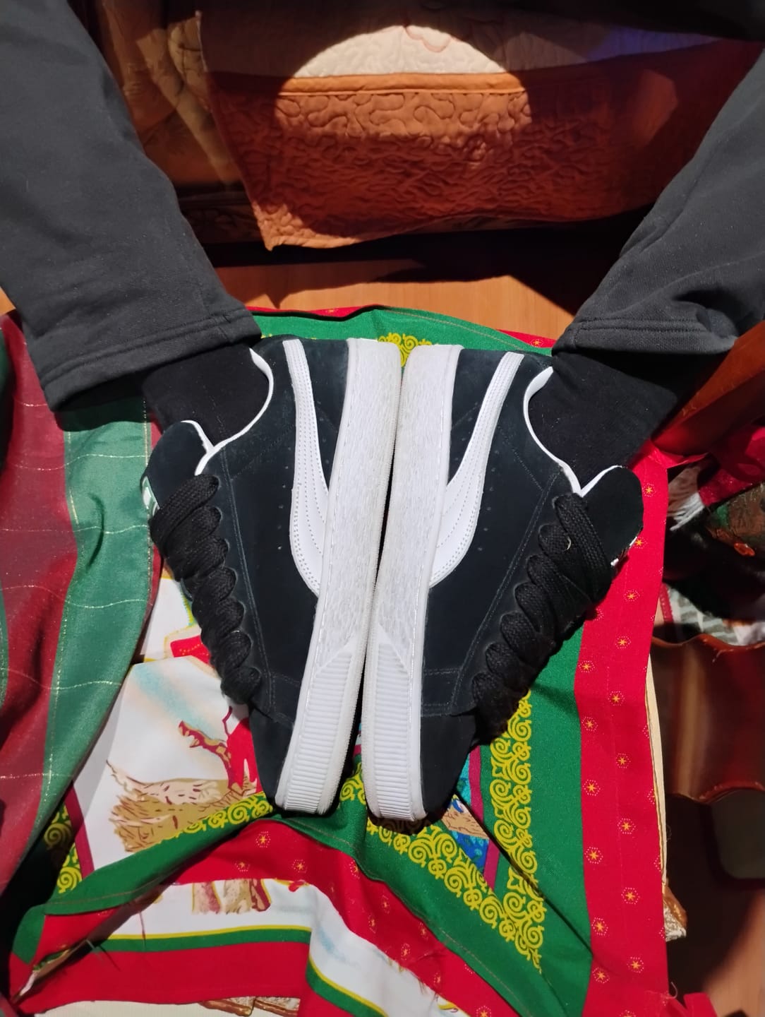 Customer photo review of Zapatillas Puma Suede XL Unisex Negro