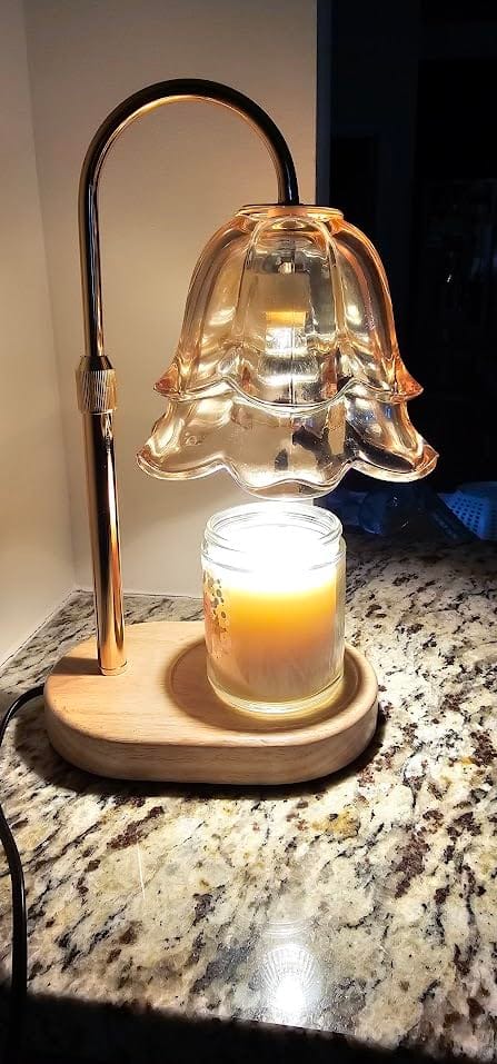 Customer photo review of Flower Candle Warmer