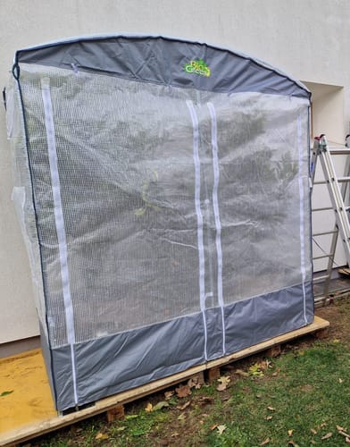 Customer photo review of Überwinterungszelt "Patioflora 200/XL" für Pflanzen L 200 x B 100 x H 220 cm
