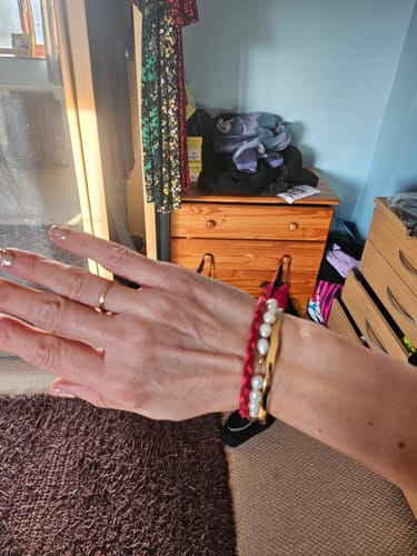 Customer photo review of The Hammered Bangle