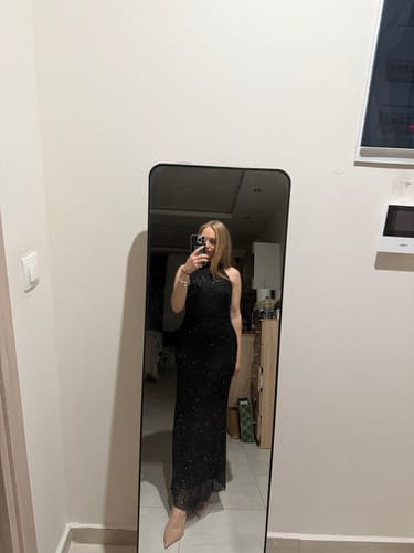 Customer photo review of Φόρεμα halter με έξω πλάτη