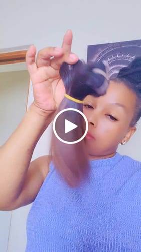 Customer video review of Vietnamese SDD Bone Straight Ombre Choc Brown