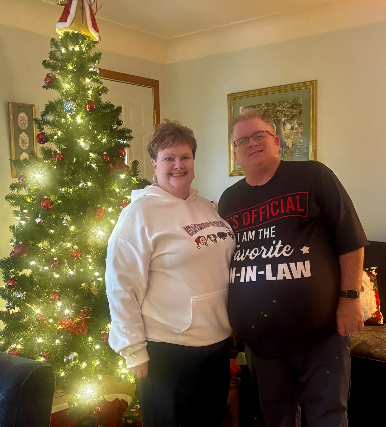 Customer photo review of I Am The Favorite Son-In-Law - Best Gift For Son-In-Law Classic T-Shirt