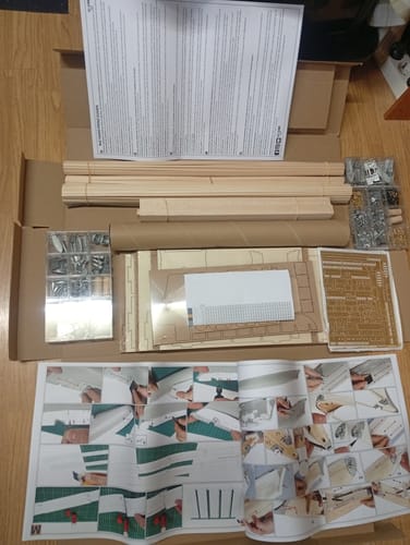 Reseña con foto de un cliente sobre Maqueta Barco Prinz Eugen