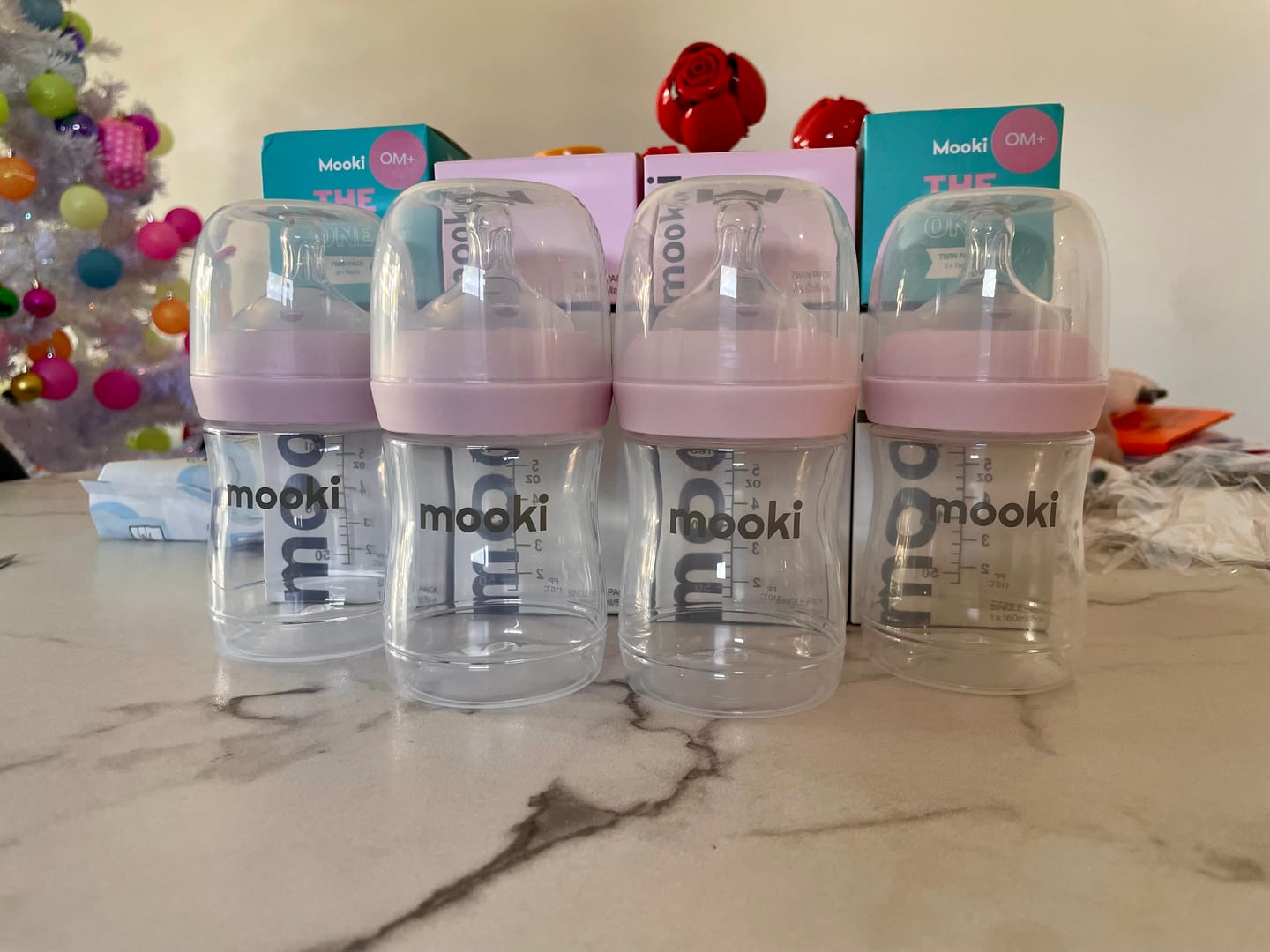 Customer photo review of The Dessert Edit – The One Baby Bottle (Twin Pack)