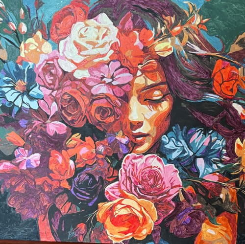 Customer photo review of Floral Embrace