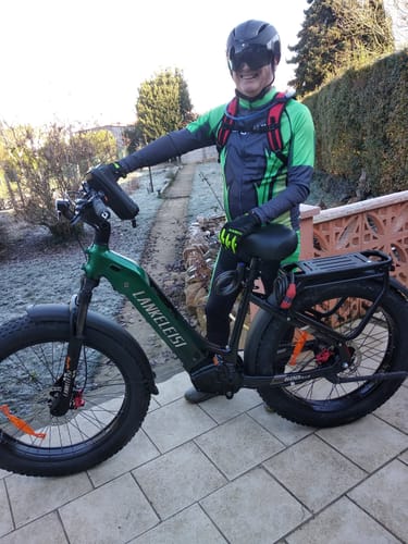 Customer photo review of Lankeleisi MG600 Plus 2025 Version 26" Fat Bike 960Wh All Terrain SUV E-Bike with Torque Sensor 48V 20Ah Battery  [Pre-order]