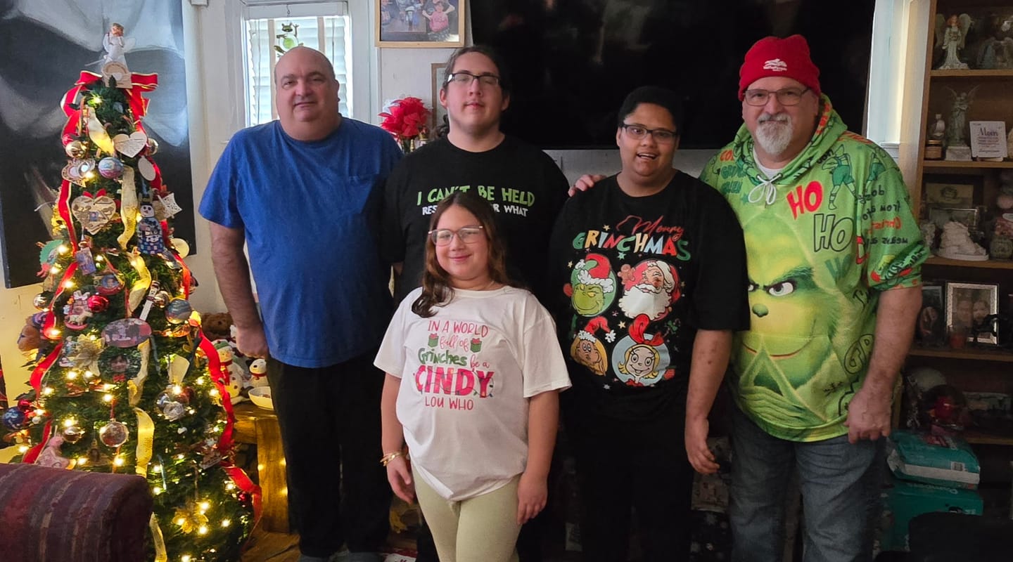 Customer photo review of Men's Merry Grinch-mas Plus Size Hoodie&Pants