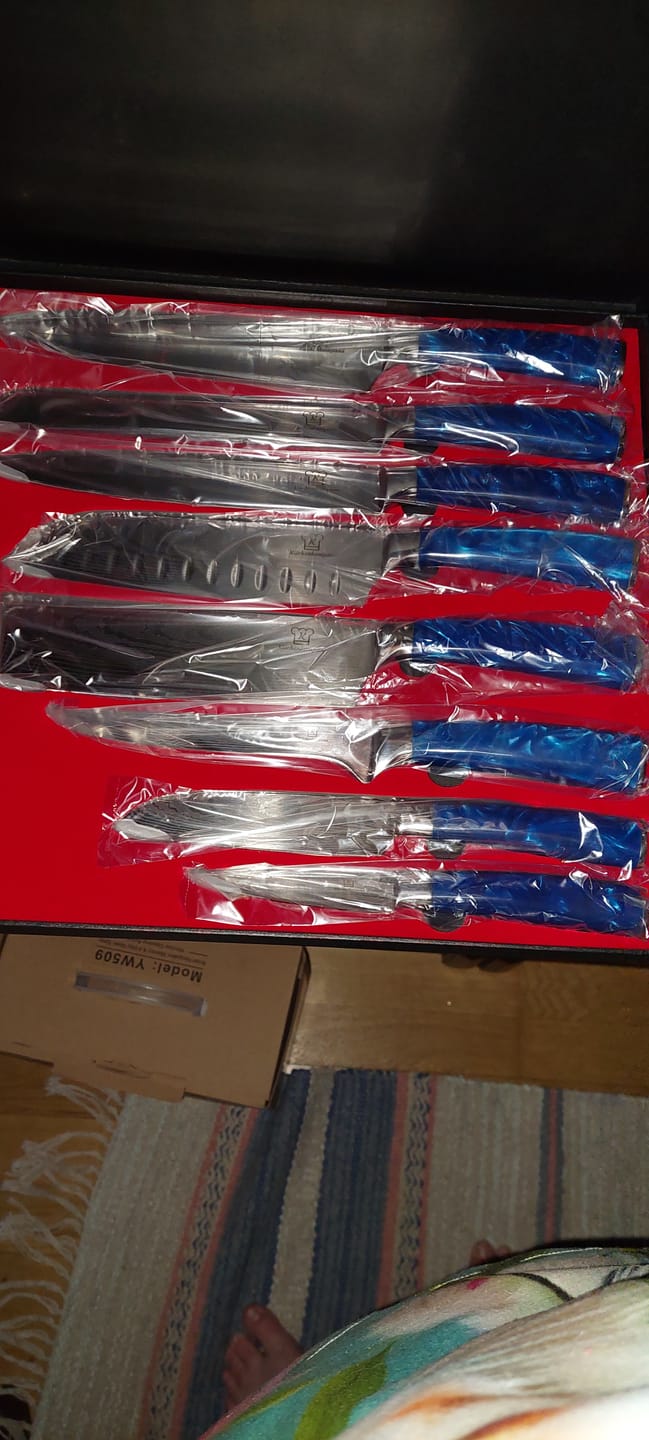 Customer photo review of Shiburu Knivset Premium