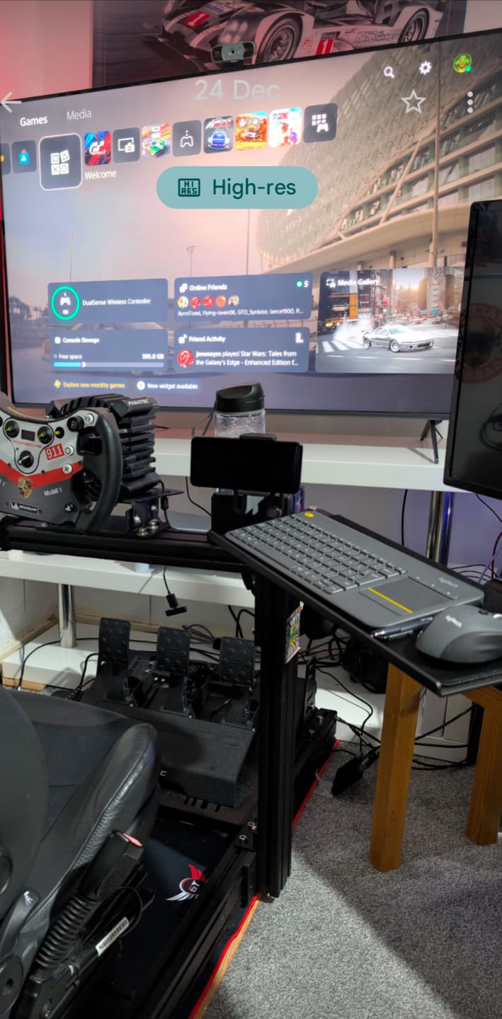 Customer photo review of PRIME Keyboard Tray