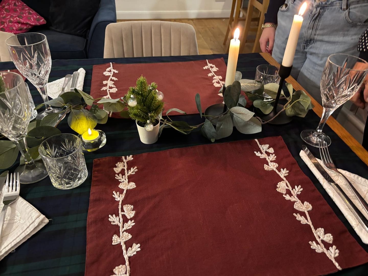 Customer photo review of Tartan Polycotton Fabric