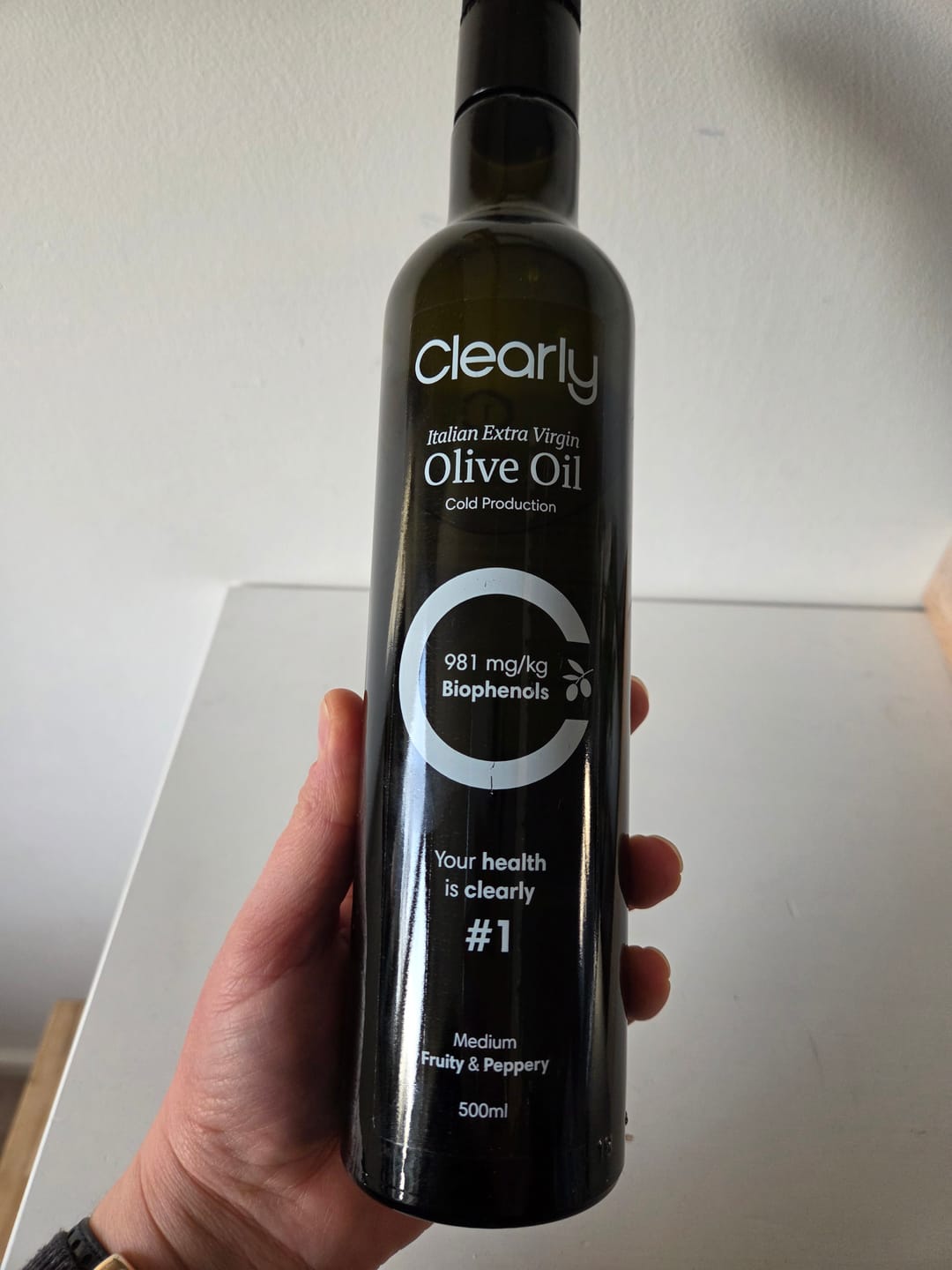 Customer photo review of Extra Virgin Olive Oil