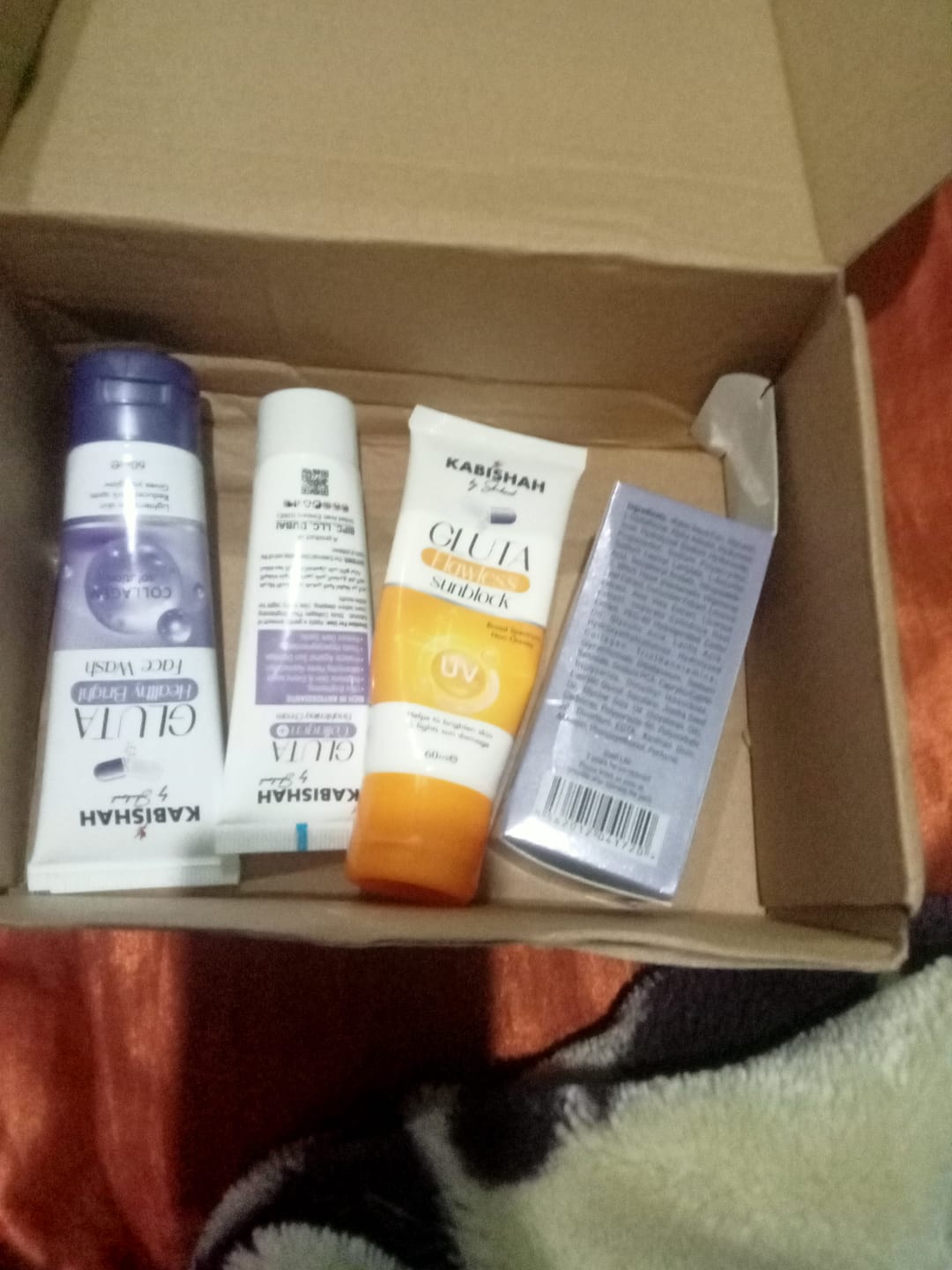 Customer photo review of Gluta Special Radiance Kit