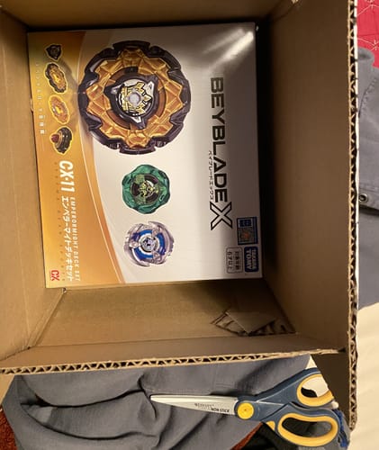 Customer photo review of [Back-Order Jan 10th] Takara Tomy Beyblade X CX-11 EmperorMight DECK SET
