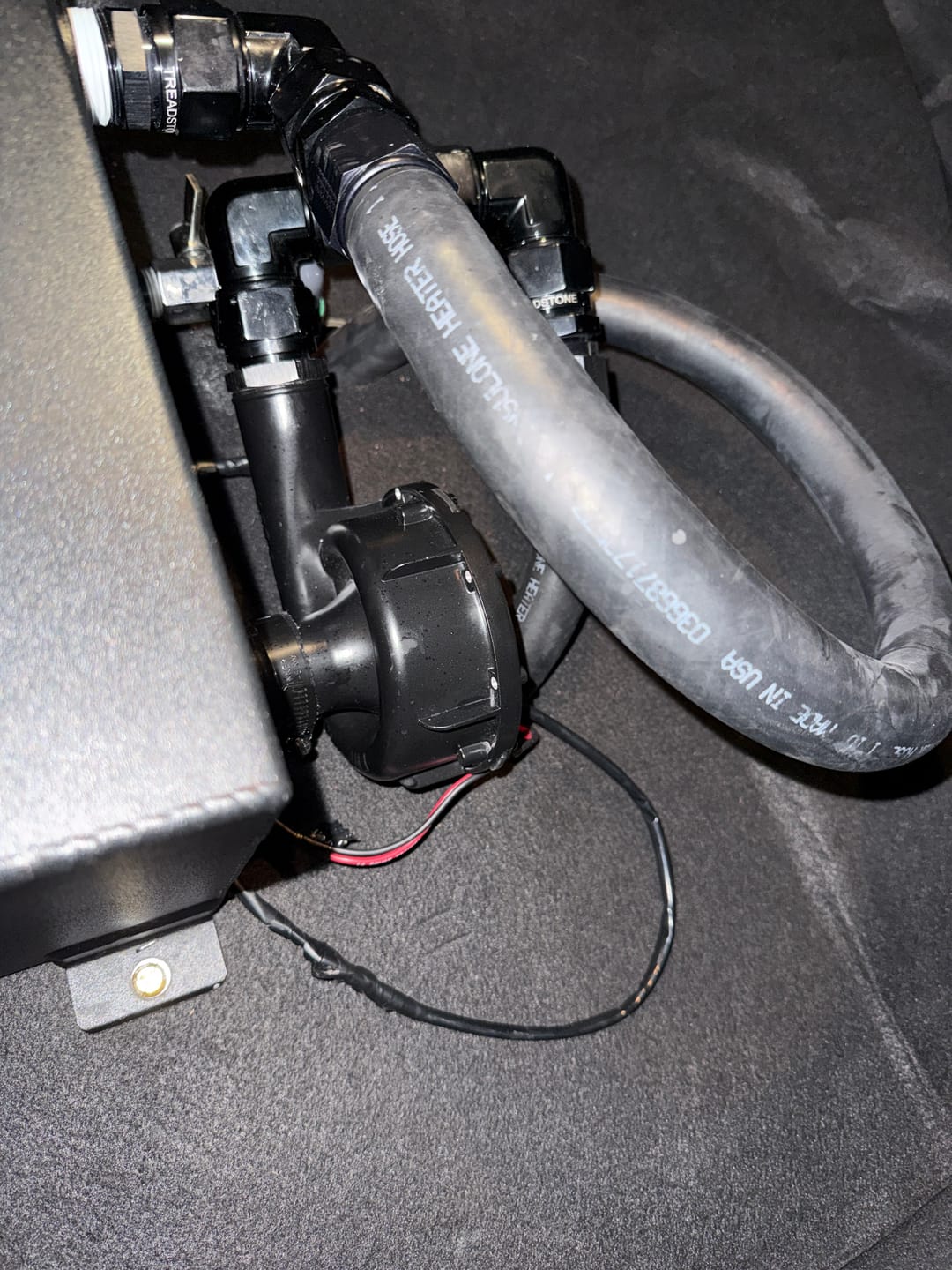 Customer photo review of Davies Craig EWP150 Aluminum Electric Water Pump (12V) 8165