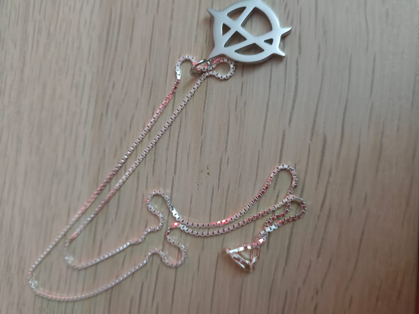 Customer photo review of ANARCHY PENDANT