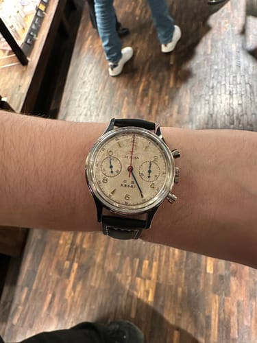 Customer photo review of 1963 Series Chronograph Watch Times Edition Reissue 37.3mm