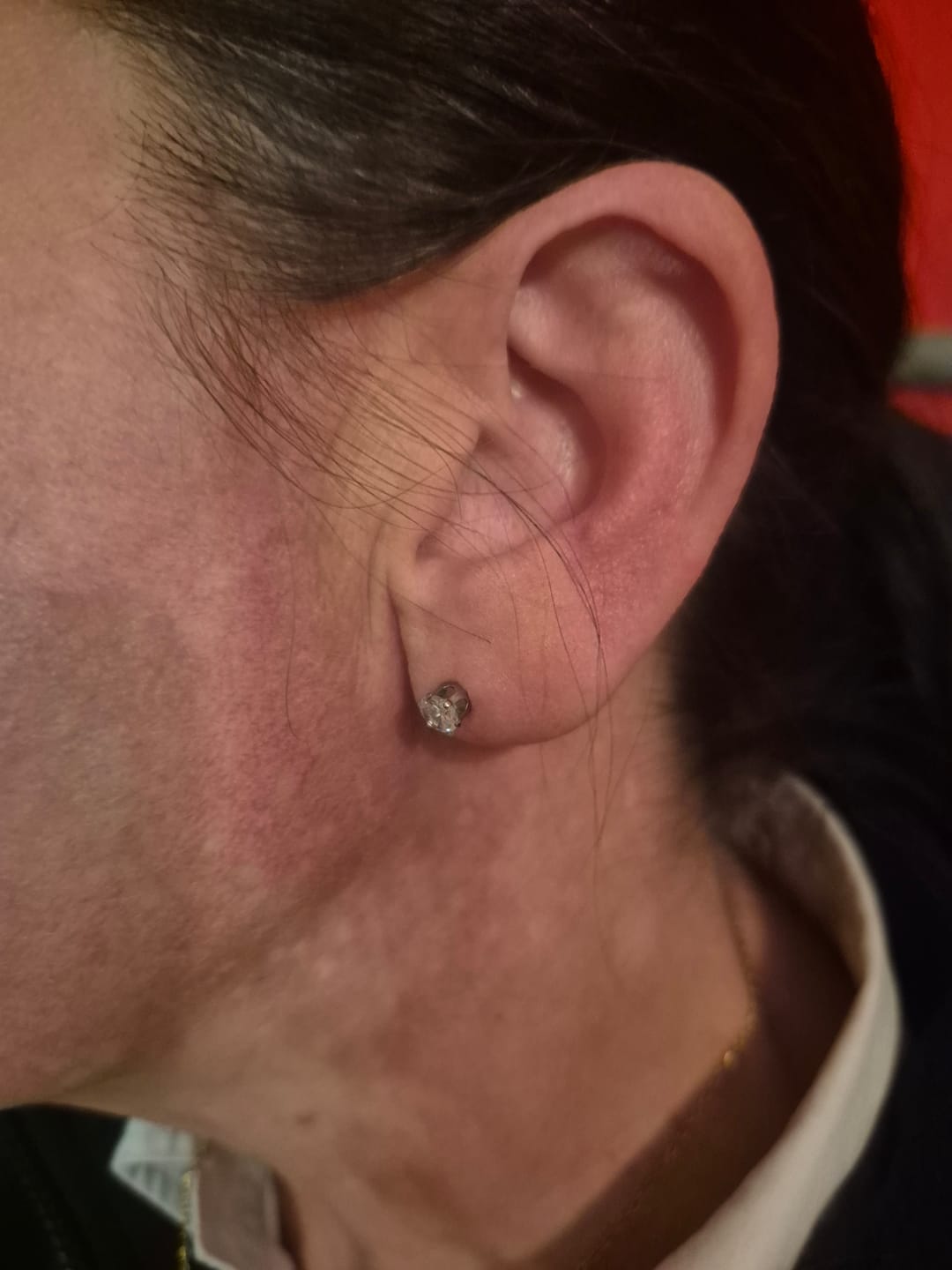 Customer photo review of Julia Earrings