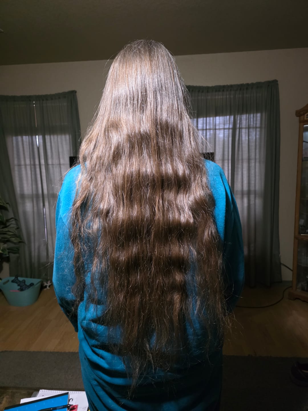 Customer photo review of Blueberry Fields Shampoo & Conditioner Bundle