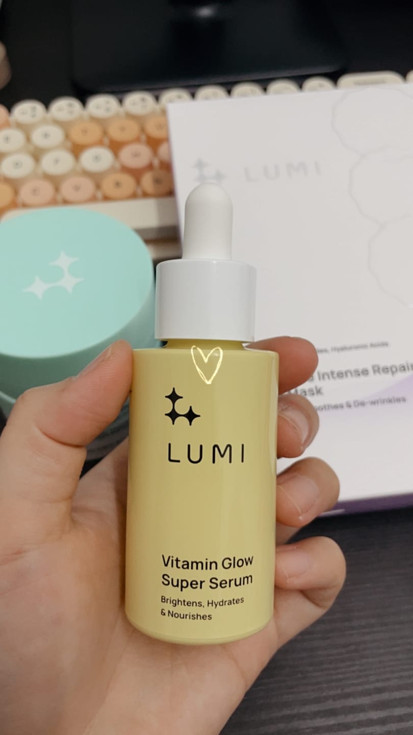 Customer photo review of Vitamin Glow Super Serum