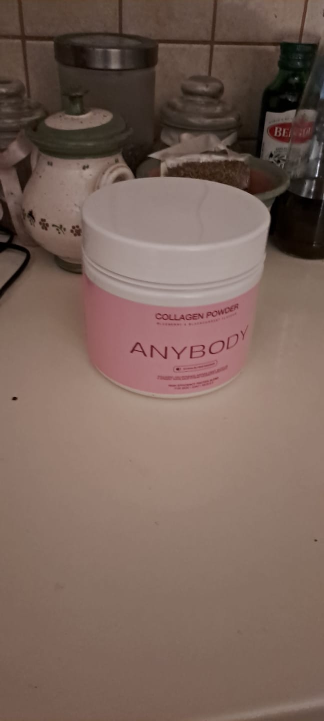 Customer photo review of Anybody Collagen Powder 265g