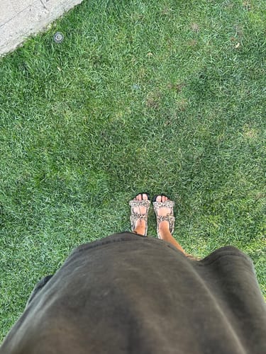 Customer photo review of Sandalia E2 - Animal Print
