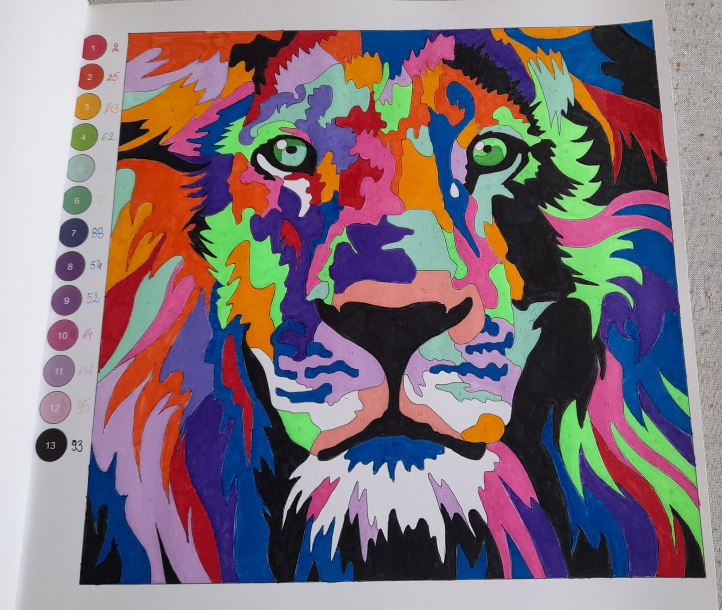 Customer photo review of Ohuhu Maui 160 Colors Dual Tips Water Based Art Markers, Brush & Fineliner