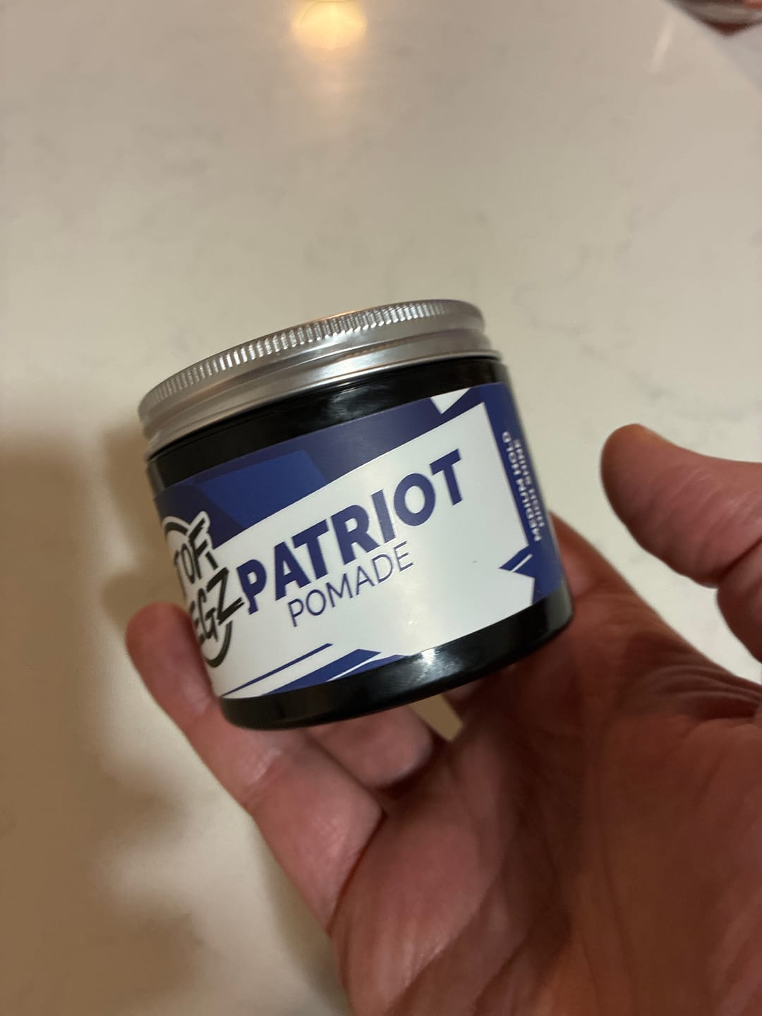 Customer photo review of Patriot Pomade