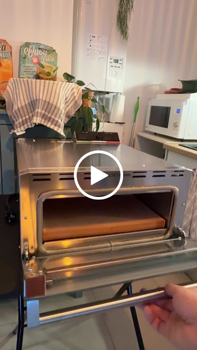 Customer video review of Macte Ovens Voyager TWIN ADVANCED| Forno pizza elettrico